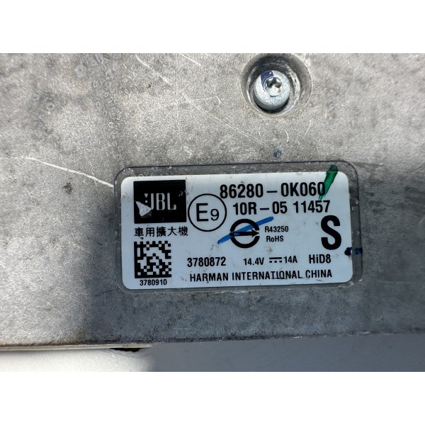 Modulo Som Jbl Sw4 Hilux Toyota 2020/2025 Original