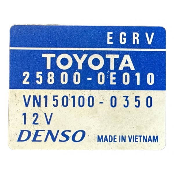 Válvula Egr Toyota Hilux 2.8 2016/2023 Original