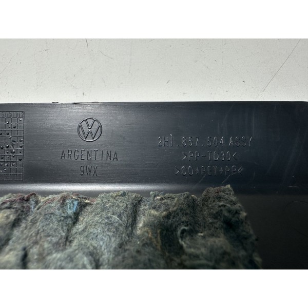 Moldura Acabamento Painel Frontal Amarok 2012/2022 Original Preto