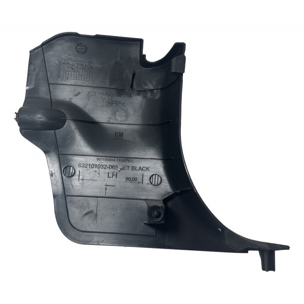 Moldura Soleira Porta Dianteira Esquerda S10 2014/2023 Preto