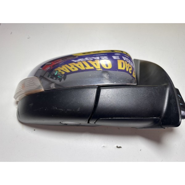 Retrovisor Direito Elétrico Cromado Original Ranger 13/16