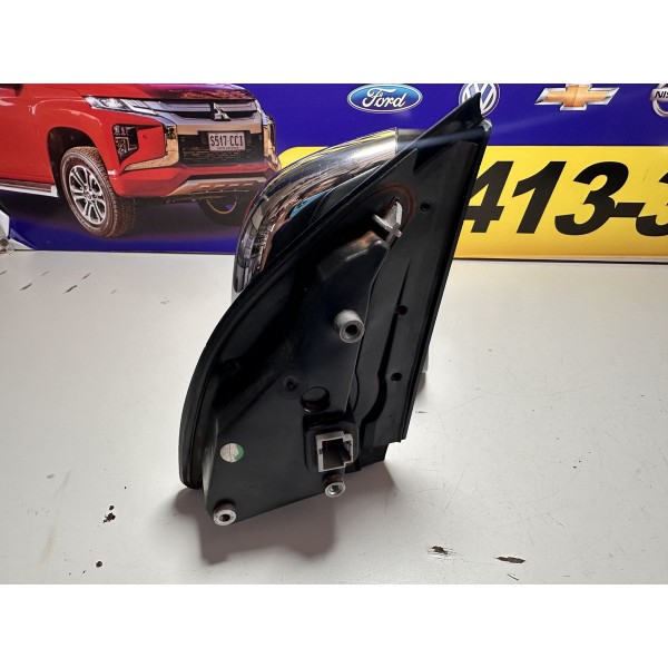 Retrovisor Direito Elétrico Cromado Original Ranger 13/16