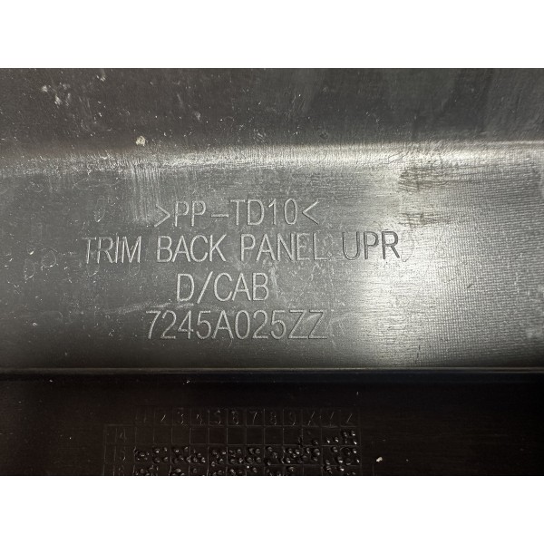 Acabamento Banco Traseiro L200 New Triton 2017/2024  Orignal