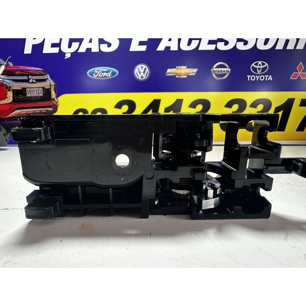 Maçaneta Interna Esquerda Cromada Hilux 2008/2010 Original Bege Dianteira/traseira