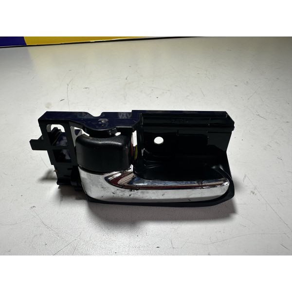 Maçaneta Interna Esquerda Cromada Hilux 2008/2010 Original Bege Dianteira/traseira