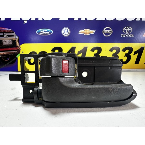 Maçaneta Interna Esquerda Cinza Hilux 2008/2010 Original Bege Dianteira/traseira
