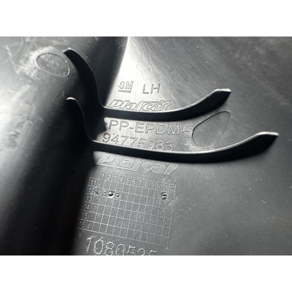 Acabamento Interno Retrovisor Esquerdo Gm S10 2013 Original