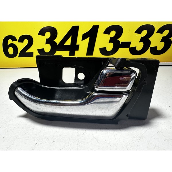 Maçaneta Interna Traseira L/d Cromada S10 2015/2020 Original - Dianteira/traseira