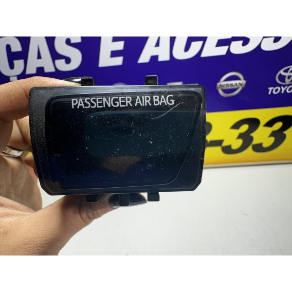 Indicador Airbag Passageiro Hilux 2016/2020 Original Preto