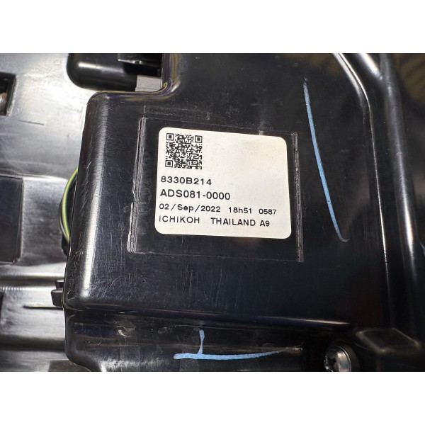 Lanterna C Led L200 Triton Sport 2021/2023 L/d Original Vermelho