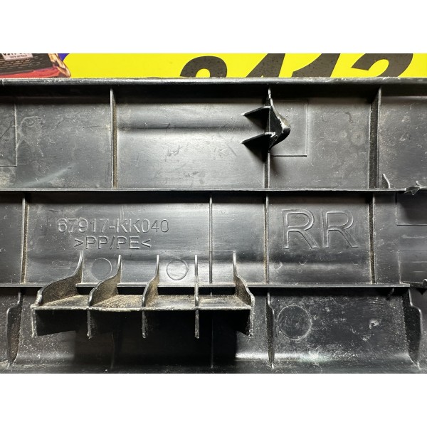 Soleira Interna Traseira Direita Hilux Sw4 16/24 Original Preto