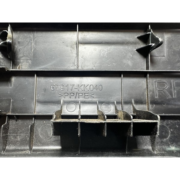 Soleira Interna Traseira Direita Hilux Sw4 16/24 Original Preto