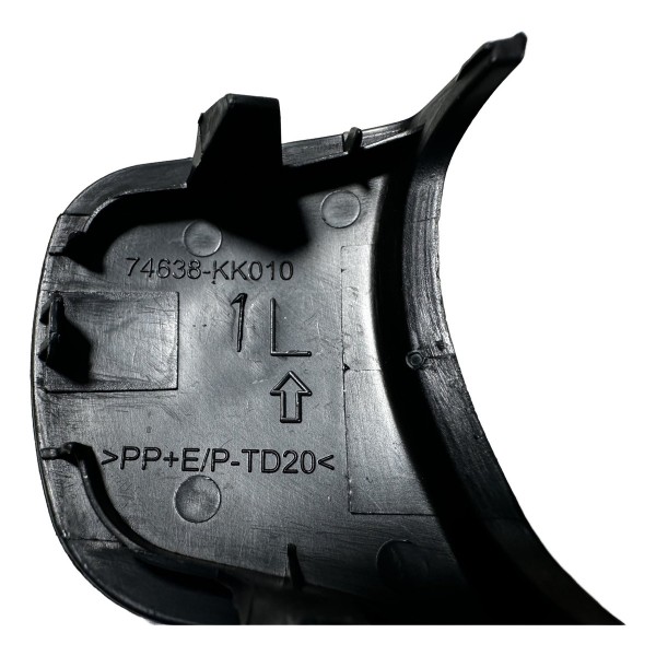 Acabamento Alça Coluna Esquerda Preta Hilux 2020 2.8 Origin