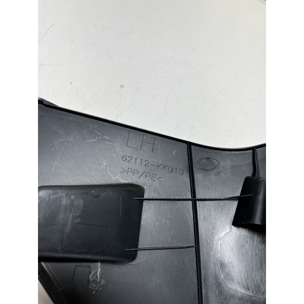 Acabamento Soleira Esquerda Hilux 2016 A 2023 Original Preto