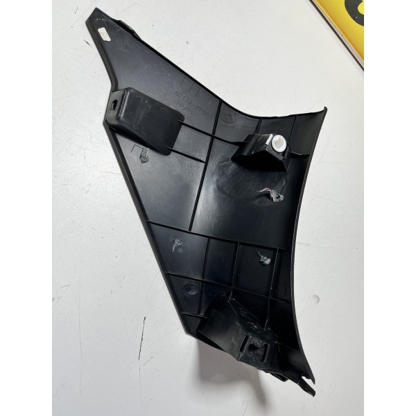 Acabamento Soleira Esquerda Hilux 2016 A 2023 Original Preto