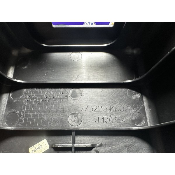 Acabamento Trilho Do Banco Hilux Preto 2017/2020 Original