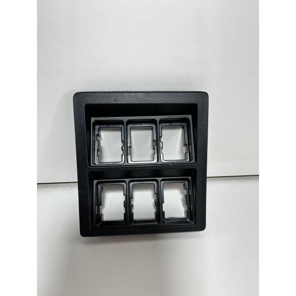 Moldura Botão Painel Toyota Hilux 2016/2023 Original