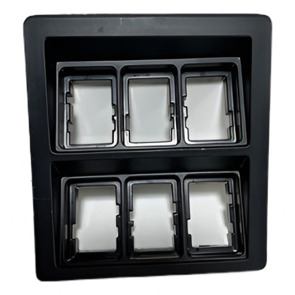 Moldura Botão Painel Toyota Hilux 2016/2023 Original