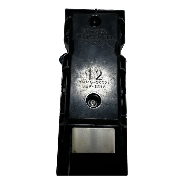 Comando Botão Vidro Elétrico Hilux/sw4 2016/24 Detalhe Orig