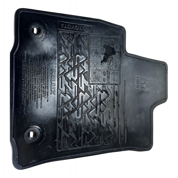 Tapete Dianteiro Esquerdo Preto Hilux 2016/2025 Original