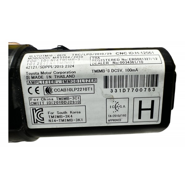 Botão Start Stop Hilux 2018/2022 Original