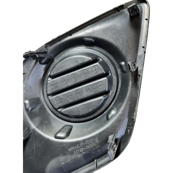 Grade Milha Esquerdo Hilux 2016/2021 (riscos) Original Preto