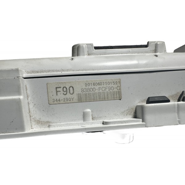 Painel De Instrumento Toyota Sw4 2016/2022 Original - Preto