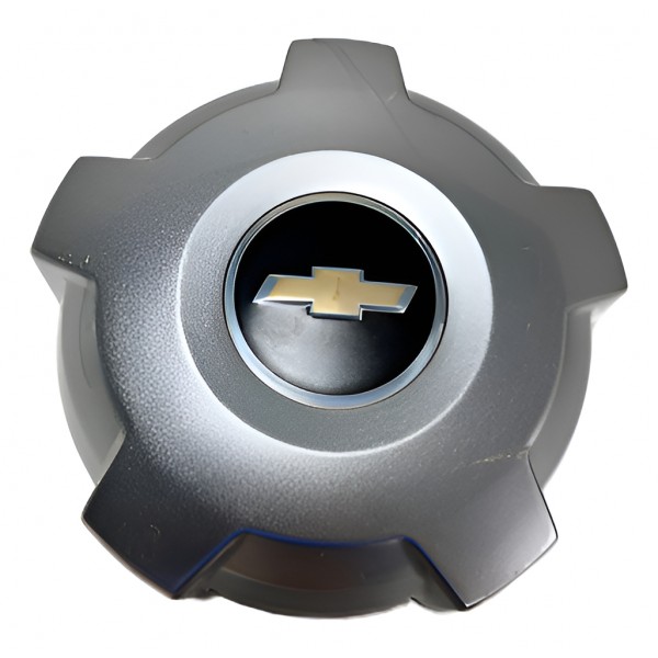 Calota Miolo Da Roda De Aço Ferro S10 2014 2015 Original Prateado