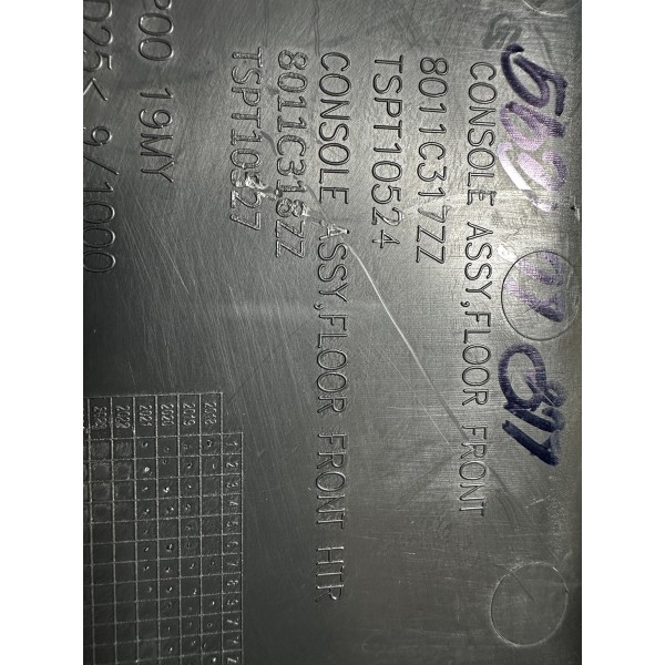 Console Central Alavanca Marchas L200 New Triton Aut 21/22