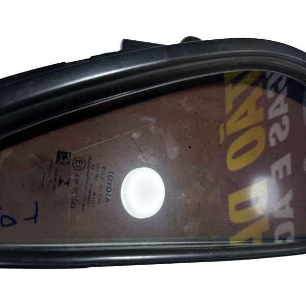 Vidro Fixo Porta Traseira Direita Hilux 2016/2022 Original