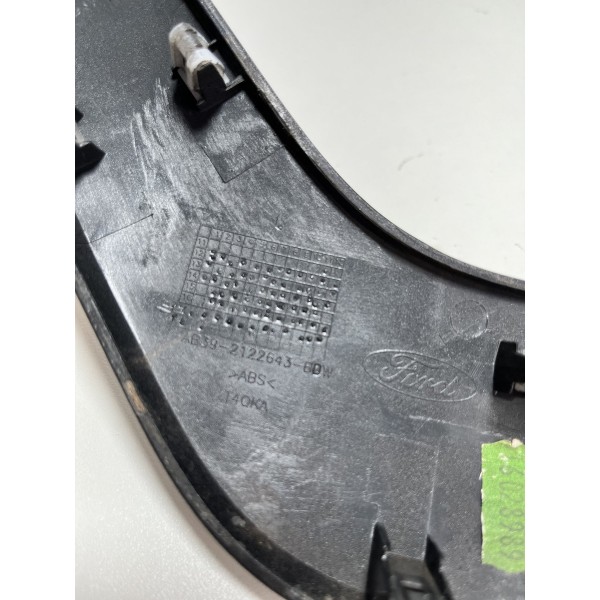 Moldura Maçaneta Int. Dianteira Esquer Ranger 14/17 Original Preto Dianteira