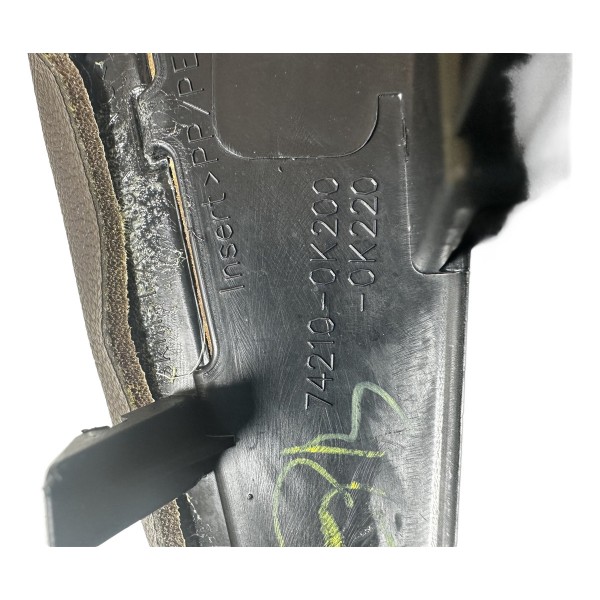 Apoio Braço Porta Dianteira L/d Sw4 2016/2020 Original Marrom-escuro