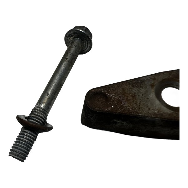 Suporte Trava Bico Injetor C/parafuso Hilux 2.8 16/23 Origin Amarelo