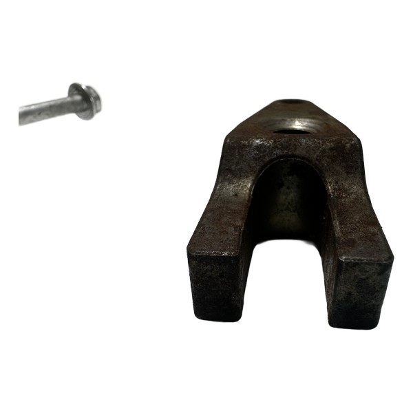 Suporte Trava Bico Injetor C/parafuso Hilux 2.8 16/23 Origin Amarelo