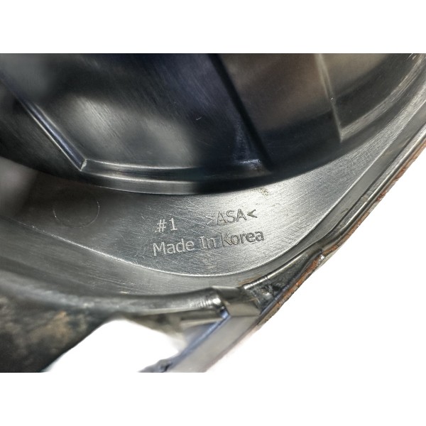 Moldura Suporte Farol Milha Esquerdo S10 2021 Original Preto