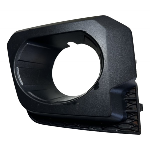 Moldura Suporte Farol Milha Esquerdo S10 2021 Original Preto