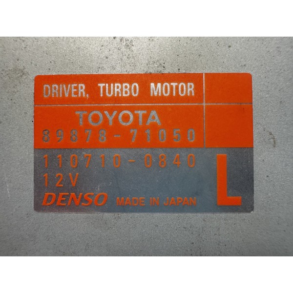 Modulo Turbina Toyota Hilux 2011/2015 Original