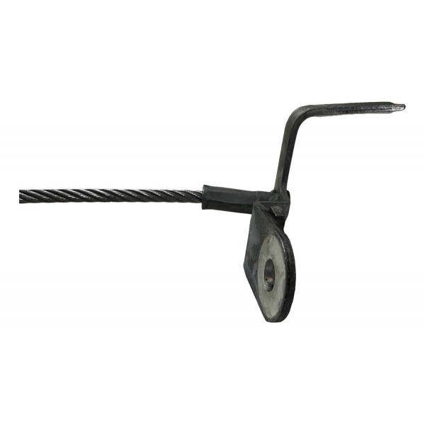 Cabo Aço Proteção Eixo Cardan Traseiro Hilux 2.8 17/23 Orign