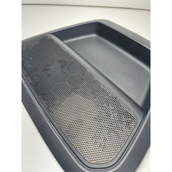 Grade Alto Falante Do Painel S10 Dupla 17/23 Original Preto