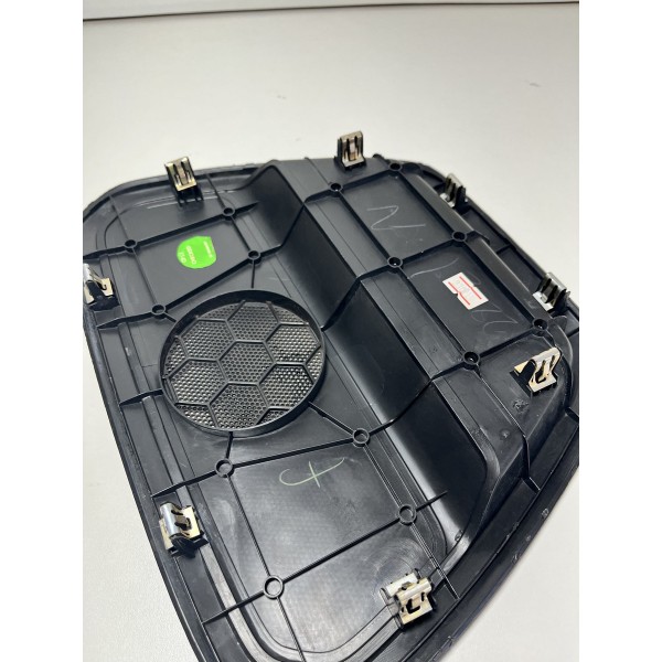 Grade Alto Falante Do Painel S10 Dupla 17/23 Original Preto