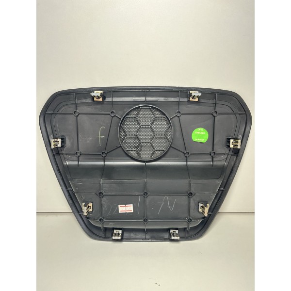 Grade Alto Falante Do Painel S10 Dupla 17/23 Original Preto