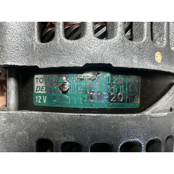Alternador Toyota Hilux Flex 2.7 2010 Original