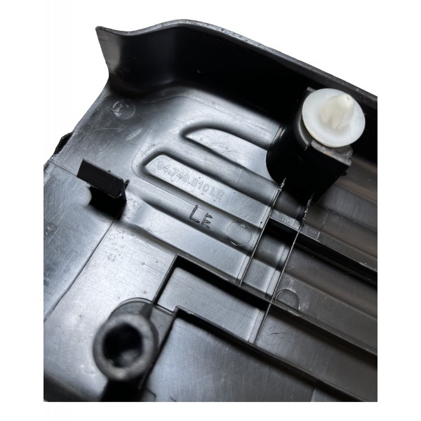 Soleira Porta Traseira Esquerda S10 2016 A 2022 Original Preto