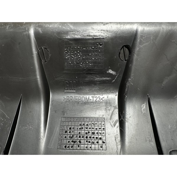 Moldura Acabamento Inferior Coluna Direção S10 2012/15 Orig Preto