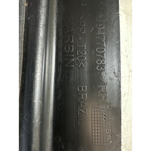 Moldura Superior Paralama L/d Chevrolet S10 2018 Original