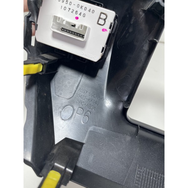 Moldura Central Multimidia Toyota Hilux 16/20 Original