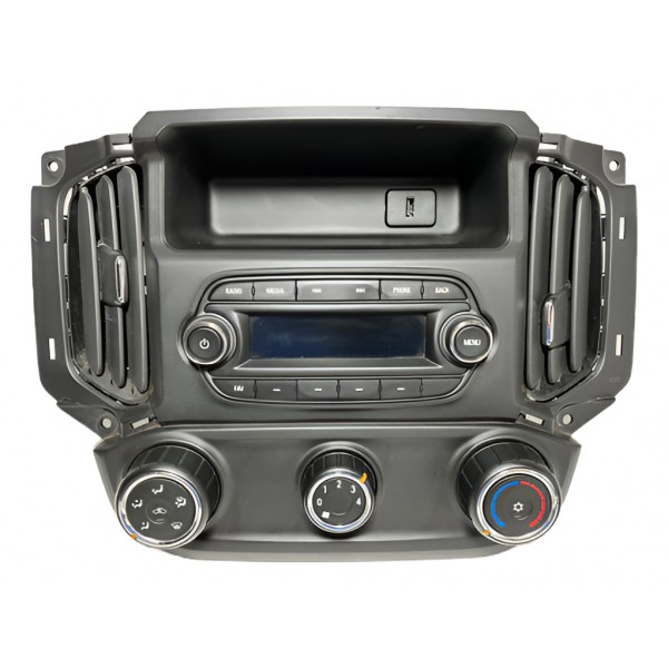 Moldura Painel Com Comando De Ar E Som S10 17/21 Original