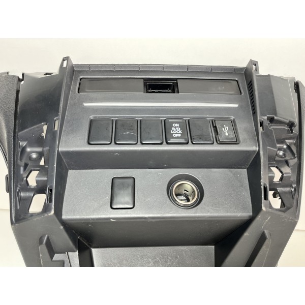 Moldura Painel Central New Triton L200 2.4 17/21 Original Cinza