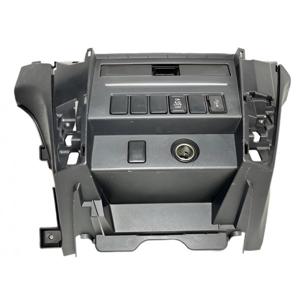 Moldura Painel Central New Triton L200 2.4 17/21 Original Cinza