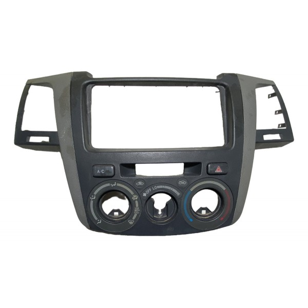 Moldura Central Painel Ar Analógico Hilux 2006/2010 Original